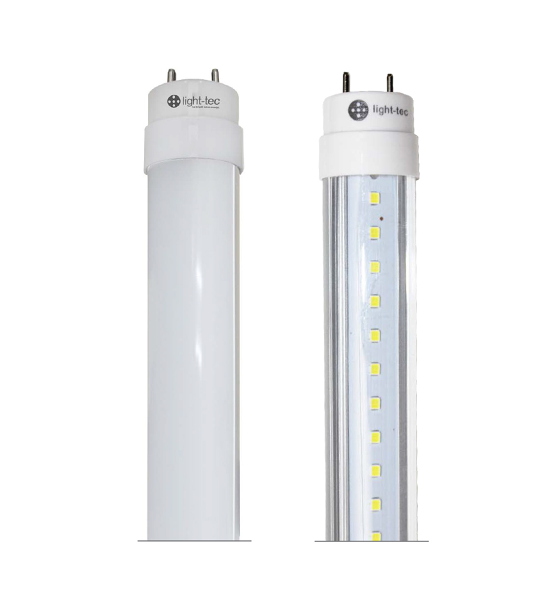 TUBO ALUMINIO CLARO Y FROST 18 WATTS