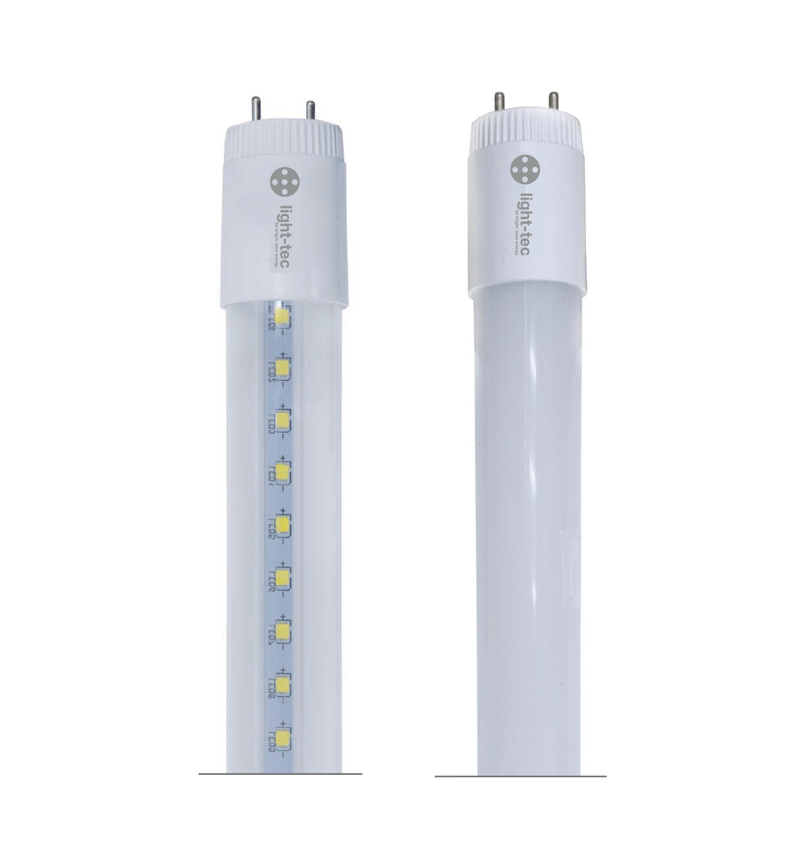 TUBO PLASTICO CLARO Y FROST 18 WATTS